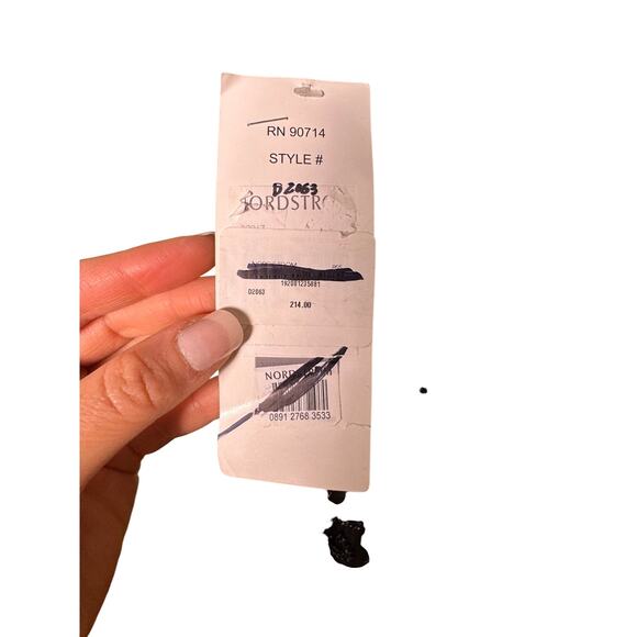 NWT Pisarro Nights Beaded Short Mesh Sheath Dress Slate Gray Size 8 - Picture 8 of 8